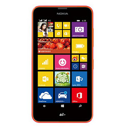 NOKIA 诺基亚 Lumia 638 4G手机（橘色 移动定制）