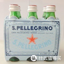 S.PELLEGRINO 圣培露 充气天然矿泉水 250ml*6