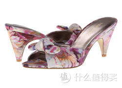 Nine West 玖熙 Anesa 女款蝴蝶结凉拖鞋