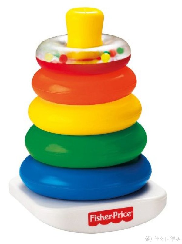 Fisher-Price 费雪 Brilliant Basics Rock-a-Stack 叠叠彩虹塔