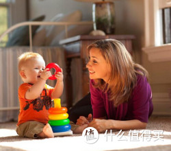Fisher-Price 费雪 Brilliant Basics Rock-a-Stack  叠叠彩虹塔