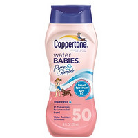Coppertone 科普特 Water Babies Pure & Simple Sunscreen Lotion 防晒露