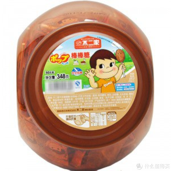 限华东:不二家 奶茶+巧克力牛奶 牛奶棒棒糖 348g