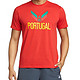 adidas 阿迪达斯 PORTUGAL TEEWORLD CUP系列 男式 足球图案T恤