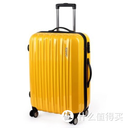BINHAO 宾豪 998383HA PC材料拉杆箱 黄色 24寸