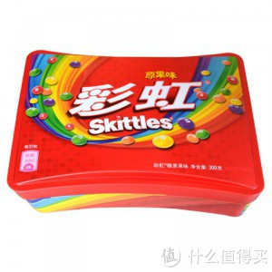 限华中：彩虹糖 原果味铁罐装 300g