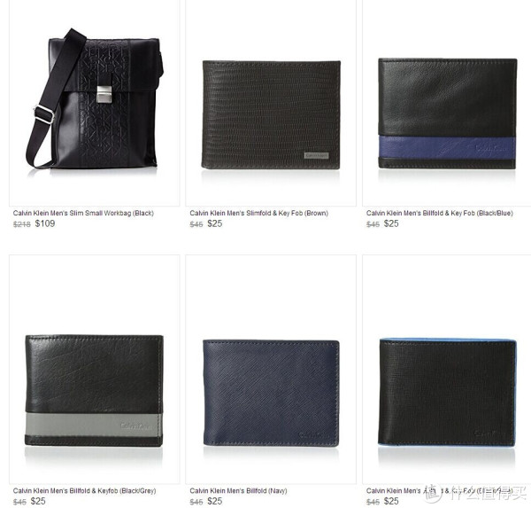 促销活动:MYHABIT Calvin Klein 男士包袋配件专场