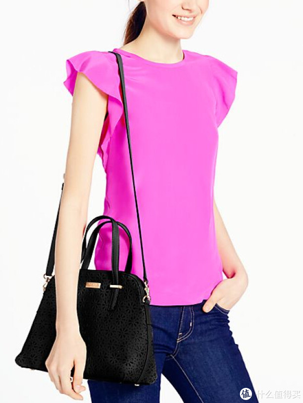 kate spade NEW YORK 凯特·丝蓓纽约 Cedar Street Perforated Maise 女款镂空单肩包