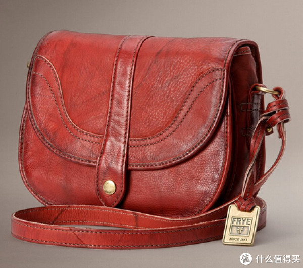 FRYE Campus Saddle 女款真皮斜挎包 四色可选