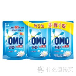 OMO 奥妙 净蓝全效水清莲香高浓度洗衣液500g(2+1)