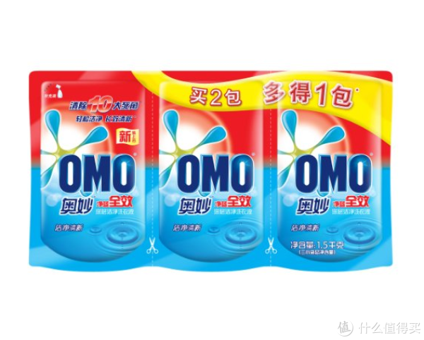 OMO 奥妙 净蓝全效 洗衣液 500g*3