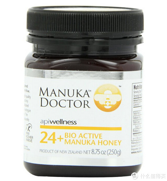 Manuka Doctor 麦卢卡医生 Bio Active 24 Plus 麦卢卡蜂蜜 250g