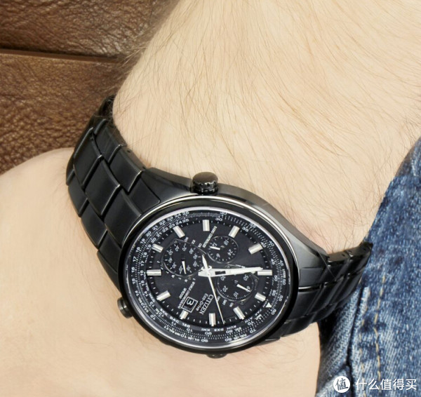CITIZEN 西铁城 Eco-Drive系列 AT8025-51E 男款腕表(光动能、电波)
