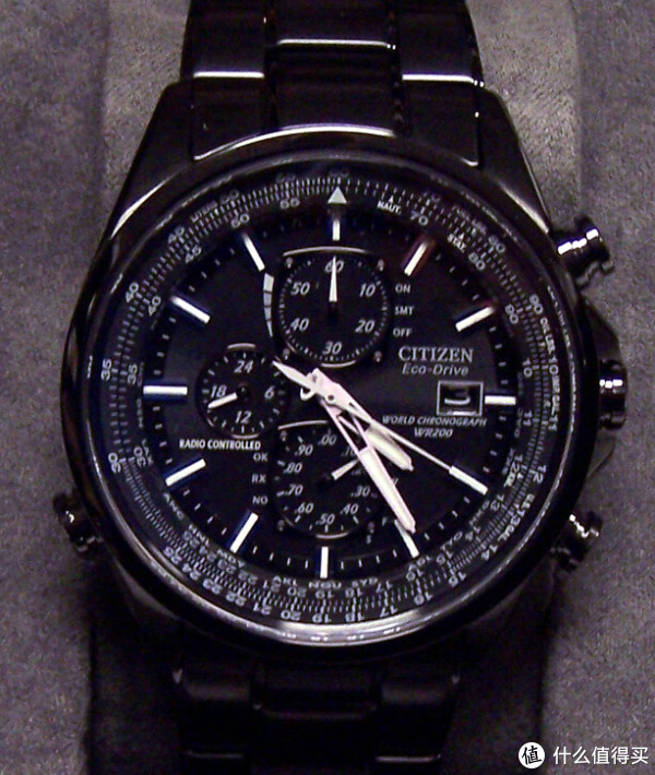 CITIZEN 西铁城 Eco-Drive系列 AT8025-51E 男款腕表(光动能、电波)