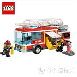 LEGO 乐高 大型消防车 L60002+L31013 雷霆直升机