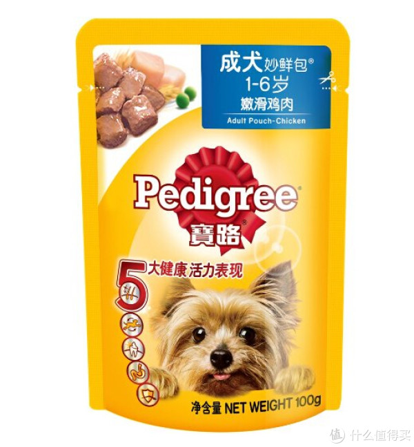 Pedigree 宝路 嫩滑鸡肉 妙鲜包 100g*12包