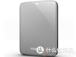 TOSHIBA 东芝 V7 Canvio系列 HDTC710HS3AA 移动硬盘 银色 1TB