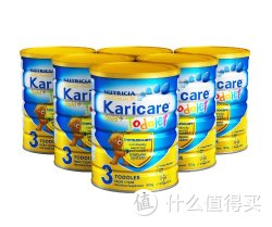 Karicare 可瑞康 3段 金装幼儿配方奶粉900g*6桶