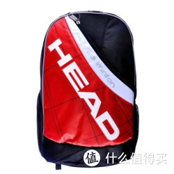 HEAD 海德 HB12007 运动双肩背包 黑红色