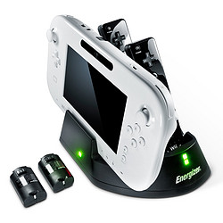 Energizer 劲量 3x 任天堂Wii U 充电底座套装