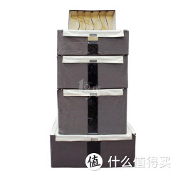 双重优惠：LOCK&amp;LOCK 乐扣乐扣 LLB157CW005 圆点百纳箱4+1套装 
