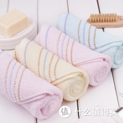 羽合 素色缎条 毛巾 四条装
