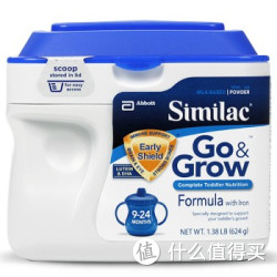 Similac 美国雅培  Go&amp;Grow  较大婴儿和幼儿配方奶粉 2段 624克