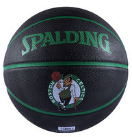 Spalding 斯伯丁 73-221 凯尔特人队徽系列 橡胶篮球