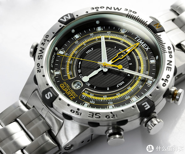 TIMEX 天美时 Adventure 系列 T2N738 男款时装腕表(潮汐、温度、指南针)