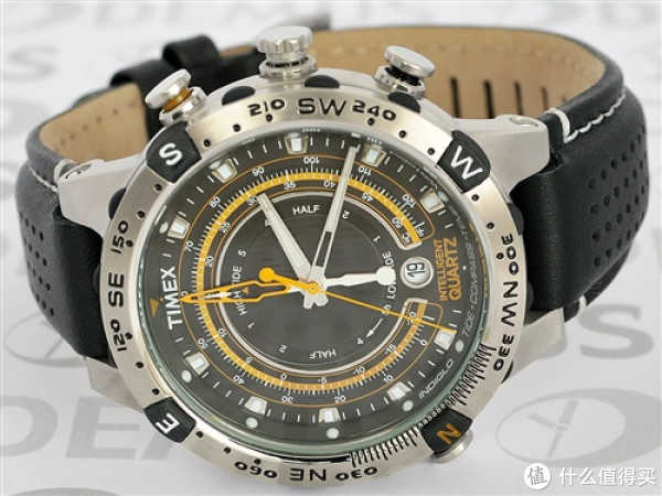 TIMEX 天美时 Adventure 系列 T2N738 男款时装腕表(潮汐、温度、指南针)