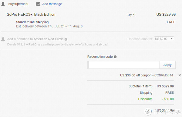GoPro HERO3+ Black Edition 极限运动 高清摄像机 黑色旗舰版