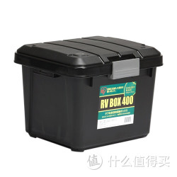 限华北：IRIS 爱丽思 RVBOX400 工具收纳箱 黑色