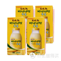 多美笑 香蕉牛奶 200mL×4