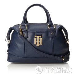 TOMMY HILFIGER 汤米·希尔费格 Monogrammed II Bowler 女士真皮两用包