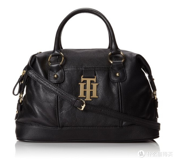 TOMMY HILFIGER 汤米·希尔费格 Monogrammed II Bowler 女士真皮两用包