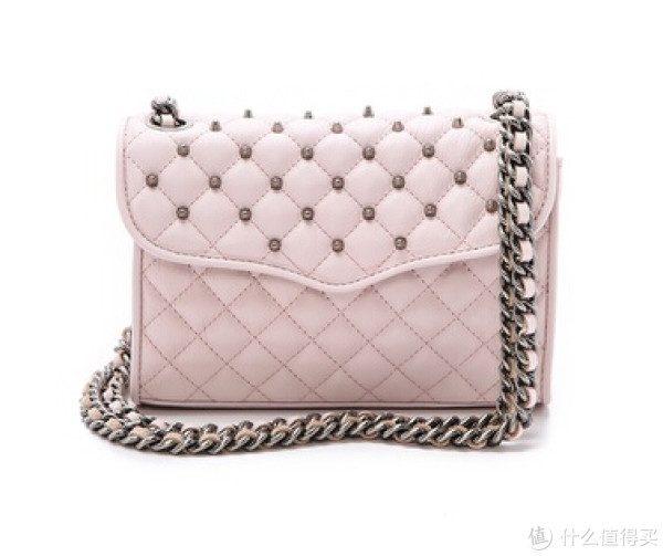 REBECCAMINKOFF 瑞贝卡·明可弗 Quilted Mini Affair with Studs 女士菱纹铆钉链条包