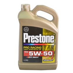 Prestone 百适通 竞速全合成机油 5W-50 SM级 4L