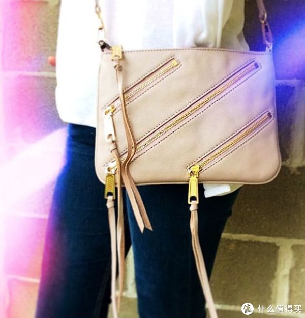 REBECCA MINKOFF Moto Rocker 女士真皮斜挎包