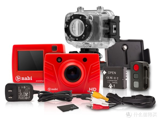 fuhu nabi Square HD 高清运动摄像机(三防、175°广角)