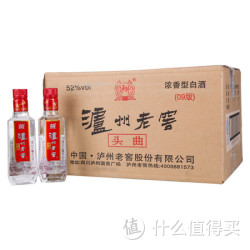 LUZHOULAOJIAO 泸州老窖 头曲/09版52度 125mL*24/箱