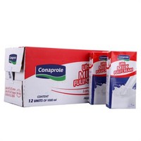 Conaprole 卡贝乐 超高温灭菌全脂纯牛奶 1L*12盒