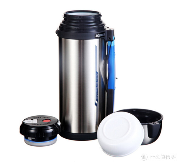 限区域:ZOJIRUSHI 象印 SF-CC18-XA 不锈钢真空保温瓶 1800ml+凑单品