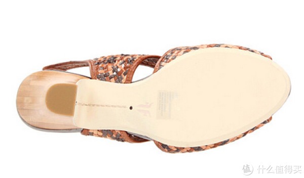 FRYE Ramsey Woven Peep 女士真皮编织高跟鞋