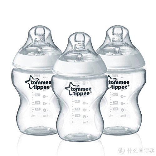 凑单品：tommee tippee 汤美天地 Closer to Nature Bottles 母乳自然系列奶瓶 260ml*3个