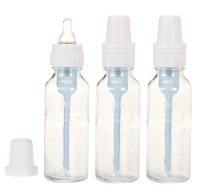 Dr. Brown's Natural Flow 好流畅系列 标准口径 玻璃奶瓶 237ml*3个装