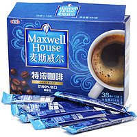 Maxwell House 麦斯威尔 特浓 3合1速溶咖啡 38条装