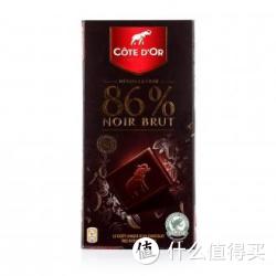 COTE D'OR 克特多金象 真味86%纯可可巧克力 100g