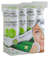 凑单品：DELON+ Premium Cotton Rounds 化妆棉 300片