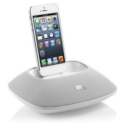 JBL OnBeat Micro iPhone5闪电接口 便携式音乐底座音箱 白色
