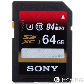 SONY 索尼 UHS-1 SDHC高速存储卡 Class10 64GB（读94MB/s、写45MB/s）